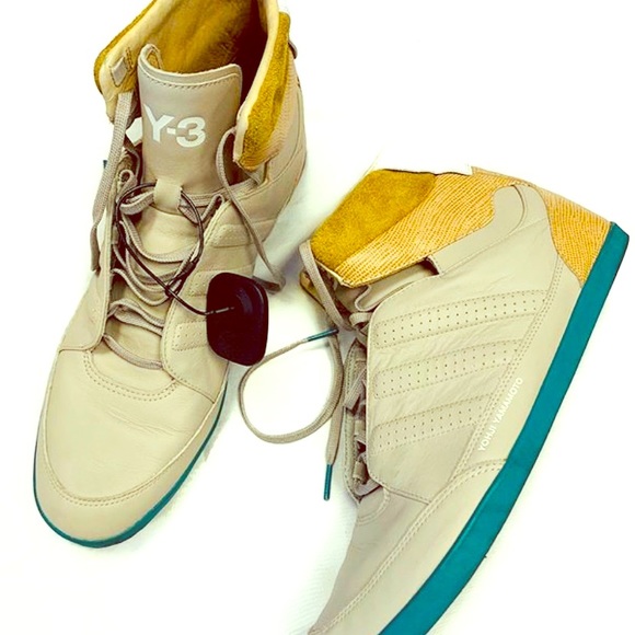 adidas Other - ❌sold eBay❌Y3 x adidas leather high top sneaker